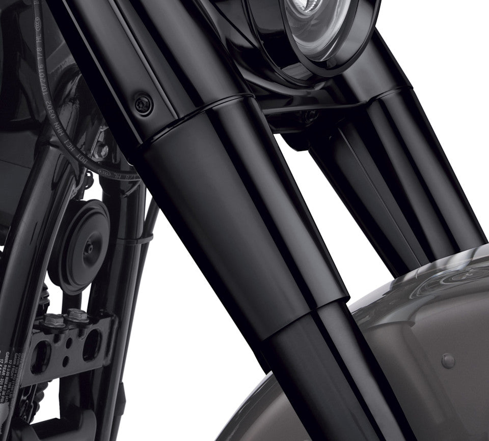 HARLEY DAVIDSON 45800134 LOWER FORK COVER WITH GLOSS BLACK FINISH