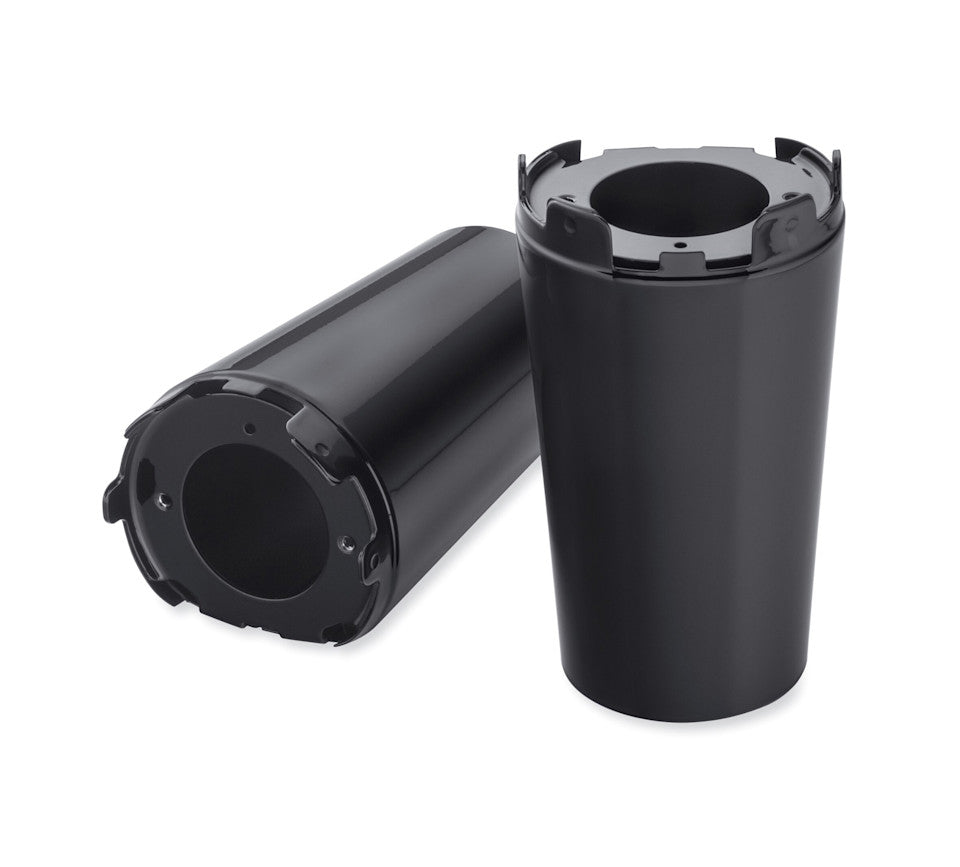 HARLEY DAVIDSON 45800134 LOWER FORK COVER WITH GLOSS BLACK FINISH