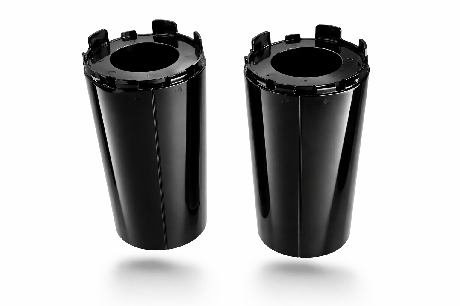 HARLEY DAVIDSON 45800134 LOWER FORK COVER WITH GLOSS BLACK FINISH